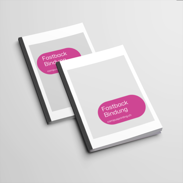 Broschüren Fastback-Bindung