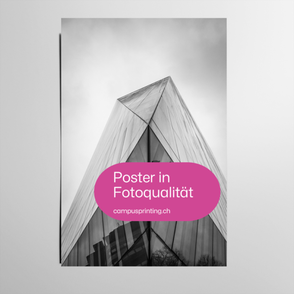 Poster auf Fotopapier